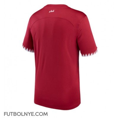 Camiseta Katar Primera Equipación Mundial 2022 manga corta